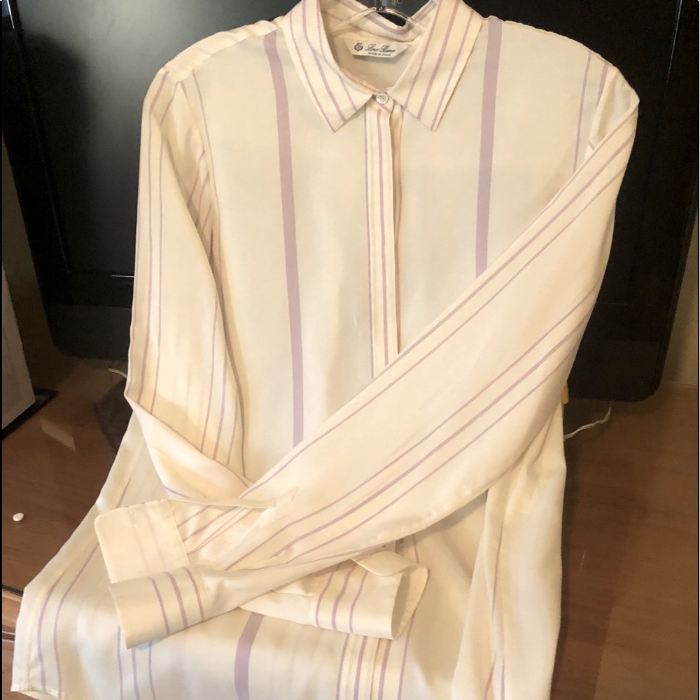 Loro Piana silk blouse